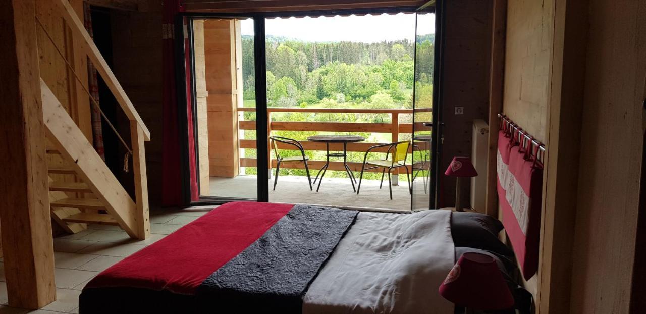 Le Jura En Toutes Saisons Piscine, Spa, Location Vtt, Balades 2Cv, Climatisation Bonlieu Exterior foto