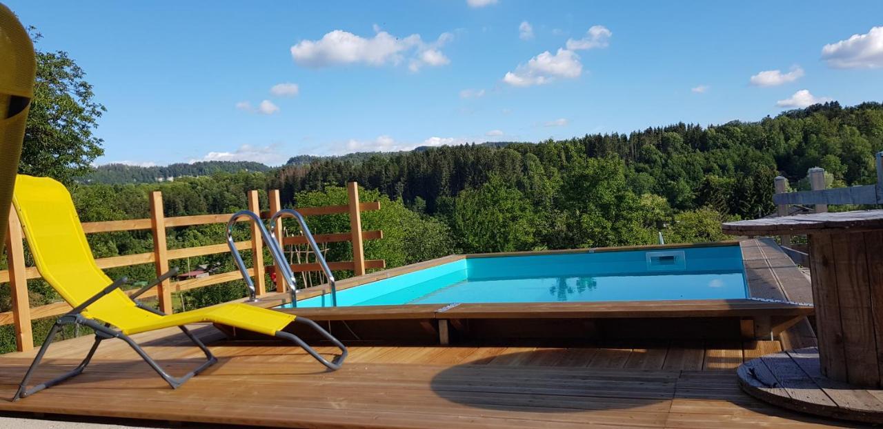 Le Jura En Toutes Saisons Piscine, Spa, Location Vtt, Balades 2Cv, Climatisation Bonlieu Exterior foto