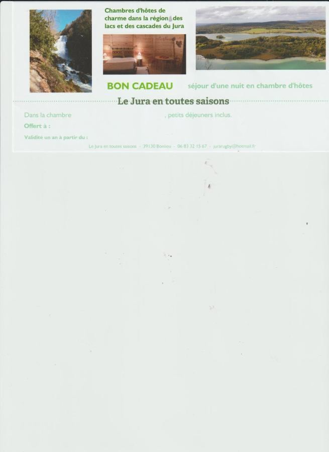 Le Jura En Toutes Saisons Piscine, Spa, Location Vtt, Balades 2Cv, Climatisation Bonlieu Exterior foto